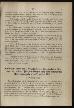 Post- und Telegraphen-Verordnungsblatt für das Verwaltungsgebiet des K.-K. Handelsministeriums 18980225 Seite: 3