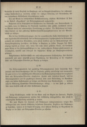 Post- und Telegraphen-Verordnungsblatt für das Verwaltungsgebiet des K.-K. Handelsministeriums 18980308 Seite: 11