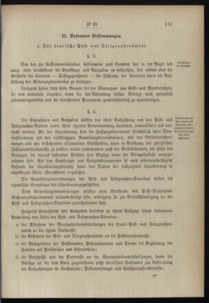 Post- und Telegraphen-Verordnungsblatt für das Verwaltungsgebiet des K.-K. Handelsministeriums 18980308 Seite: 3