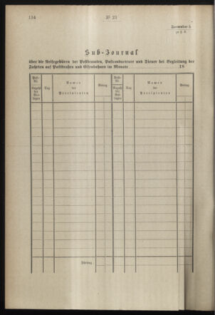 Post- und Telegraphen-Verordnungsblatt für das Verwaltungsgebiet des K.-K. Handelsministeriums 18980308 Seite: 30