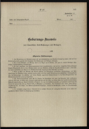 Post- und Telegraphen-Verordnungsblatt für das Verwaltungsgebiet des K.-K. Handelsministeriums 18980308 Seite: 45