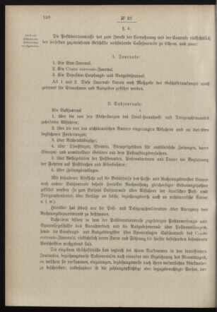 Post- und Telegraphen-Verordnungsblatt für das Verwaltungsgebiet des K.-K. Handelsministeriums 18980308 Seite: 54