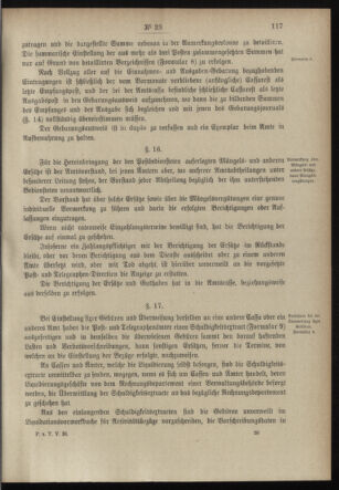 Post- und Telegraphen-Verordnungsblatt für das Verwaltungsgebiet des K.-K. Handelsministeriums 18980308 Seite: 9