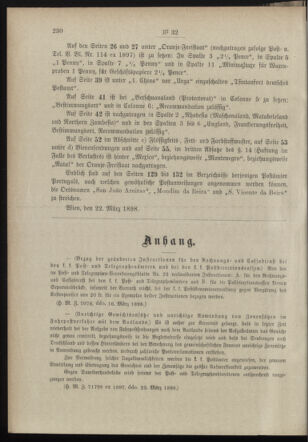 Post- und Telegraphen-Verordnungsblatt für das Verwaltungsgebiet des K.-K. Handelsministeriums 18980329 Seite: 2