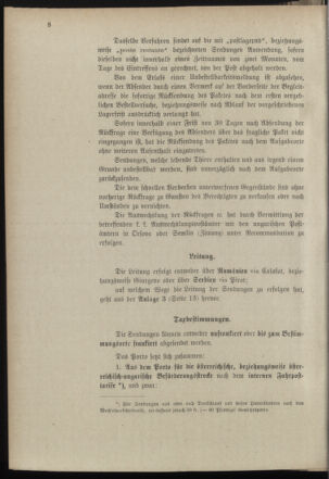 Post- und Telegraphen-Verordnungsblatt für das Verwaltungsgebiet des K.-K. Handelsministeriums 18980404 Seite: 12