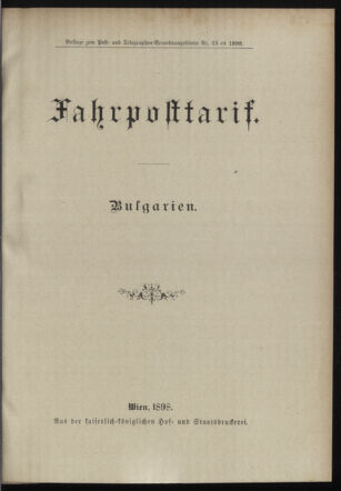 Post- und Telegraphen-Verordnungsblatt für das Verwaltungsgebiet des K.-K. Handelsministeriums 18980404 Seite: 5