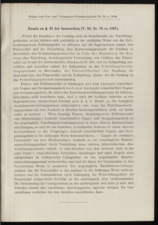 Post- und Telegraphen-Verordnungsblatt für das Verwaltungsgebiet des K.-K. Handelsministeriums 18980413 Seite: 5