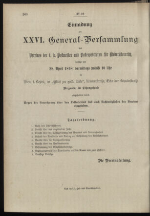 Post- und Telegraphen-Verordnungsblatt für das Verwaltungsgebiet des K.-K. Handelsministeriums 18980423 Seite: 4