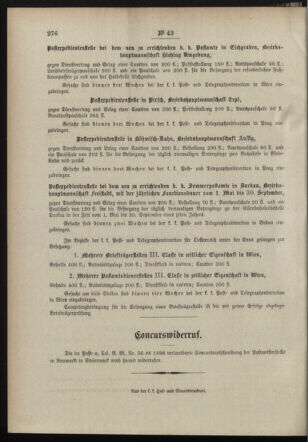 Post- und Telegraphen-Verordnungsblatt für das Verwaltungsgebiet des K.-K. Handelsministeriums 18980503 Seite: 4