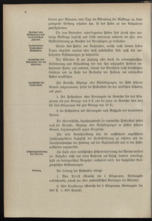 Post- und Telegraphen-Verordnungsblatt für das Verwaltungsgebiet des K.-K. Handelsministeriums 18980509 Seite: 10