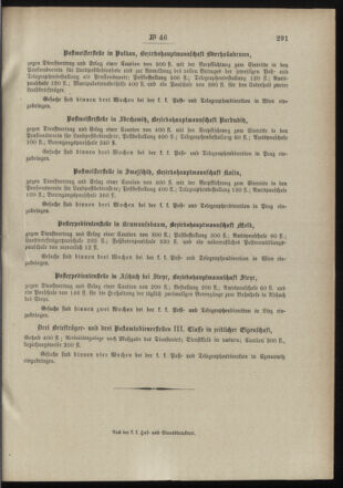 Post- und Telegraphen-Verordnungsblatt für das Verwaltungsgebiet des K.-K. Handelsministeriums 18980509 Seite: 3