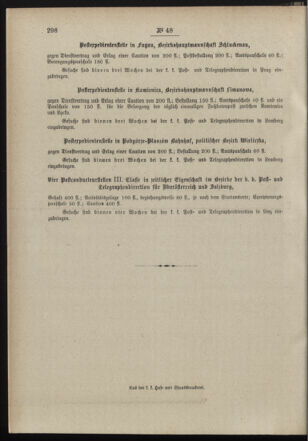 Post- und Telegraphen-Verordnungsblatt für das Verwaltungsgebiet des K.-K. Handelsministeriums 18980517 Seite: 4