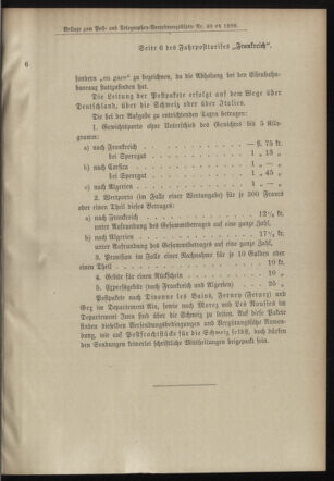 Post- und Telegraphen-Verordnungsblatt für das Verwaltungsgebiet des K.-K. Handelsministeriums 18980624 Seite: 19