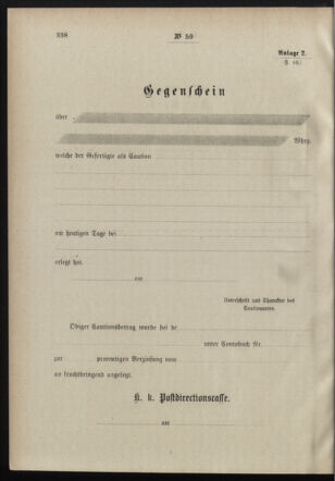 Post- und Telegraphen-Verordnungsblatt für das Verwaltungsgebiet des K.-K. Handelsministeriums 18980624 Seite: 4