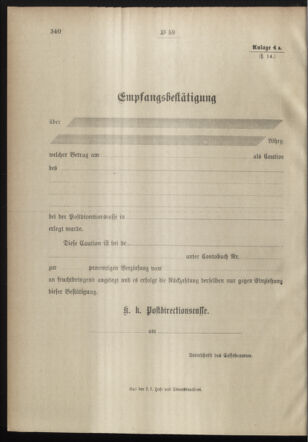 Post- und Telegraphen-Verordnungsblatt für das Verwaltungsgebiet des K.-K. Handelsministeriums 18980624 Seite: 6