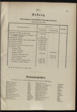 Post- und Telegraphen-Verordnungsblatt für das Verwaltungsgebiet des K.-K. Handelsministeriums 18980625 Seite: 3