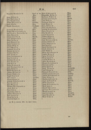 Post- und Telegraphen-Verordnungsblatt für das Verwaltungsgebiet des K.-K. Handelsministeriums 18980701 Seite: 11