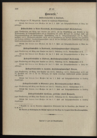 Post- und Telegraphen-Verordnungsblatt für das Verwaltungsgebiet des K.-K. Handelsministeriums 18980705 Seite: 4