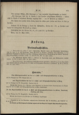 Post- und Telegraphen-Verordnungsblatt für das Verwaltungsgebiet des K.-K. Handelsministeriums 18980706 Seite: 3