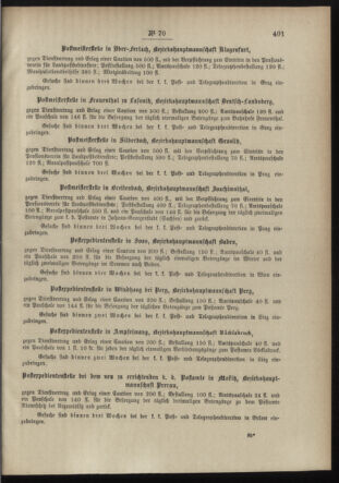 Post- und Telegraphen-Verordnungsblatt für das Verwaltungsgebiet des K.-K. Handelsministeriums 18980715 Seite: 3