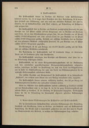 Post- und Telegraphen-Verordnungsblatt für das Verwaltungsgebiet des K.-K. Handelsministeriums 18980718 Seite: 2