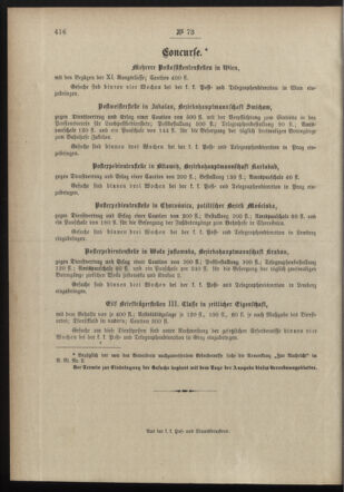 Post- und Telegraphen-Verordnungsblatt für das Verwaltungsgebiet des K.-K. Handelsministeriums 18980722 Seite: 4