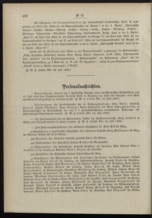 Post- und Telegraphen-Verordnungsblatt für das Verwaltungsgebiet des K.-K. Handelsministeriums 18980730 Seite: 2