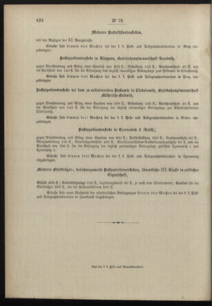 Post- und Telegraphen-Verordnungsblatt für das Verwaltungsgebiet des K.-K. Handelsministeriums 18980730 Seite: 4