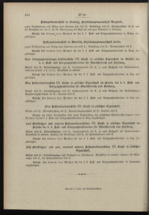 Post- und Telegraphen-Verordnungsblatt für das Verwaltungsgebiet des K.-K. Handelsministeriums 18980816 Seite: 4