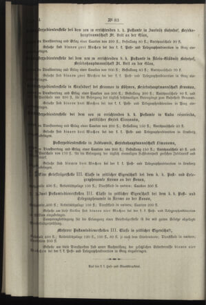 Post- und Telegraphen-Verordnungsblatt für das Verwaltungsgebiet des K.-K. Handelsministeriums 18980829 Seite: 8