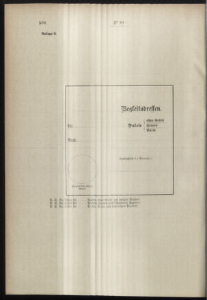 Post- und Telegraphen-Verordnungsblatt für das Verwaltungsgebiet des K.-K. Handelsministeriums 18980923 Seite: 10