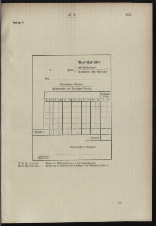 Post- und Telegraphen-Verordnungsblatt für das Verwaltungsgebiet des K.-K. Handelsministeriums 18980923 Seite: 11