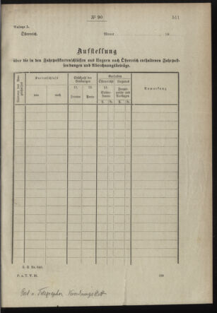 Post- und Telegraphen-Verordnungsblatt für das Verwaltungsgebiet des K.-K. Handelsministeriums 18980923 Seite: 13