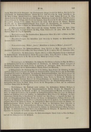 Post- und Telegraphen-Verordnungsblatt für das Verwaltungsgebiet des K.-K. Handelsministeriums 18980930 Seite: 3