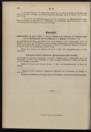 Post- und Telegraphen-Verordnungsblatt für das Verwaltungsgebiet des K.-K. Handelsministeriums 18980930 Seite: 4