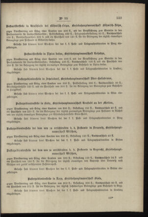 Post- und Telegraphen-Verordnungsblatt für das Verwaltungsgebiet des K.-K. Handelsministeriums 18981003 Seite: 3