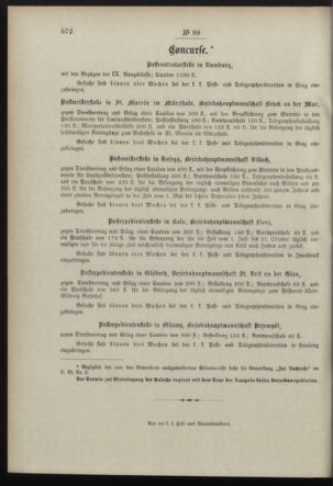 Post- und Telegraphen-Verordnungsblatt für das Verwaltungsgebiet des K.-K. Handelsministeriums 18981013 Seite: 4