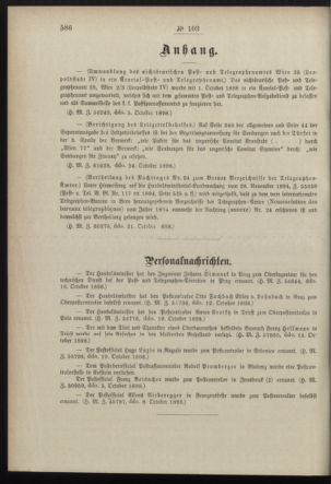 Post- und Telegraphen-Verordnungsblatt für das Verwaltungsgebiet des K.-K. Handelsministeriums 18981027 Seite: 2