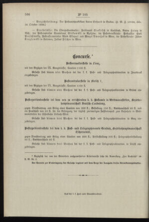 Post- und Telegraphen-Verordnungsblatt für das Verwaltungsgebiet des K.-K. Handelsministeriums 18981102 Seite: 8