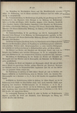 Post- und Telegraphen-Verordnungsblatt für das Verwaltungsgebiet des K.-K. Handelsministeriums 18981214 Seite: 5