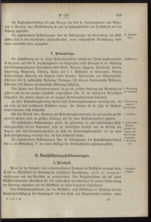 Post- und Telegraphen-Verordnungsblatt für das Verwaltungsgebiet des K.-K. Handelsministeriums 18981214 Seite: 9