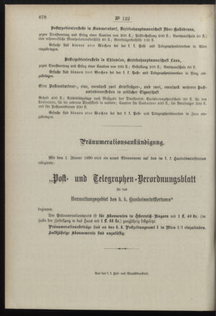 Post- und Telegraphen-Verordnungsblatt für das Verwaltungsgebiet des K.-K. Handelsministeriums 18981216 Seite: 4