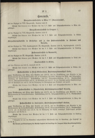 Post- und Telegraphen-Verordnungsblatt für das Verwaltungsgebiet des K.-K. Handelsministeriums 18990119 Seite: 3