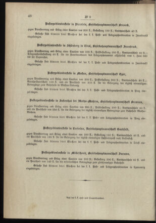 Post- und Telegraphen-Verordnungsblatt für das Verwaltungsgebiet des K.-K. Handelsministeriums 18990125 Seite: 18