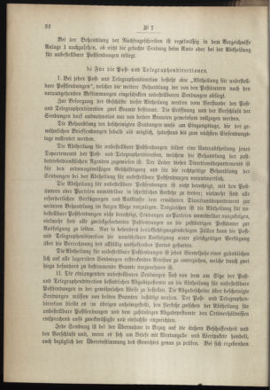 Post- und Telegraphen-Verordnungsblatt für das Verwaltungsgebiet des K.-K. Handelsministeriums 18990125 Seite: 6