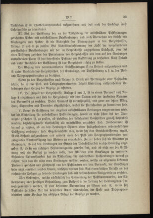 Post- und Telegraphen-Verordnungsblatt für das Verwaltungsgebiet des K.-K. Handelsministeriums 18990125 Seite: 7