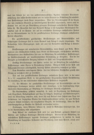 Post- und Telegraphen-Verordnungsblatt für das Verwaltungsgebiet des K.-K. Handelsministeriums 18990125 Seite: 9