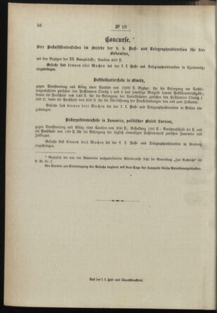 Post- und Telegraphen-Verordnungsblatt für das Verwaltungsgebiet des K.-K. Handelsministeriums 18990130 Seite: 12