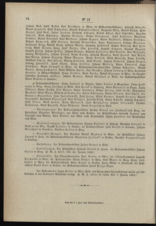 Post- und Telegraphen-Verordnungsblatt für das Verwaltungsgebiet des K.-K. Handelsministeriums 18990202 Seite: 4