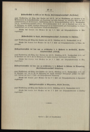 Post- und Telegraphen-Verordnungsblatt für das Verwaltungsgebiet des K.-K. Handelsministeriums 18990206 Seite: 8